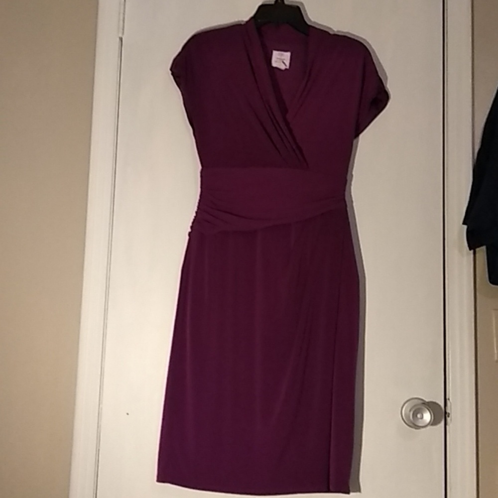 Suzi Chin Faux Wrap Dress